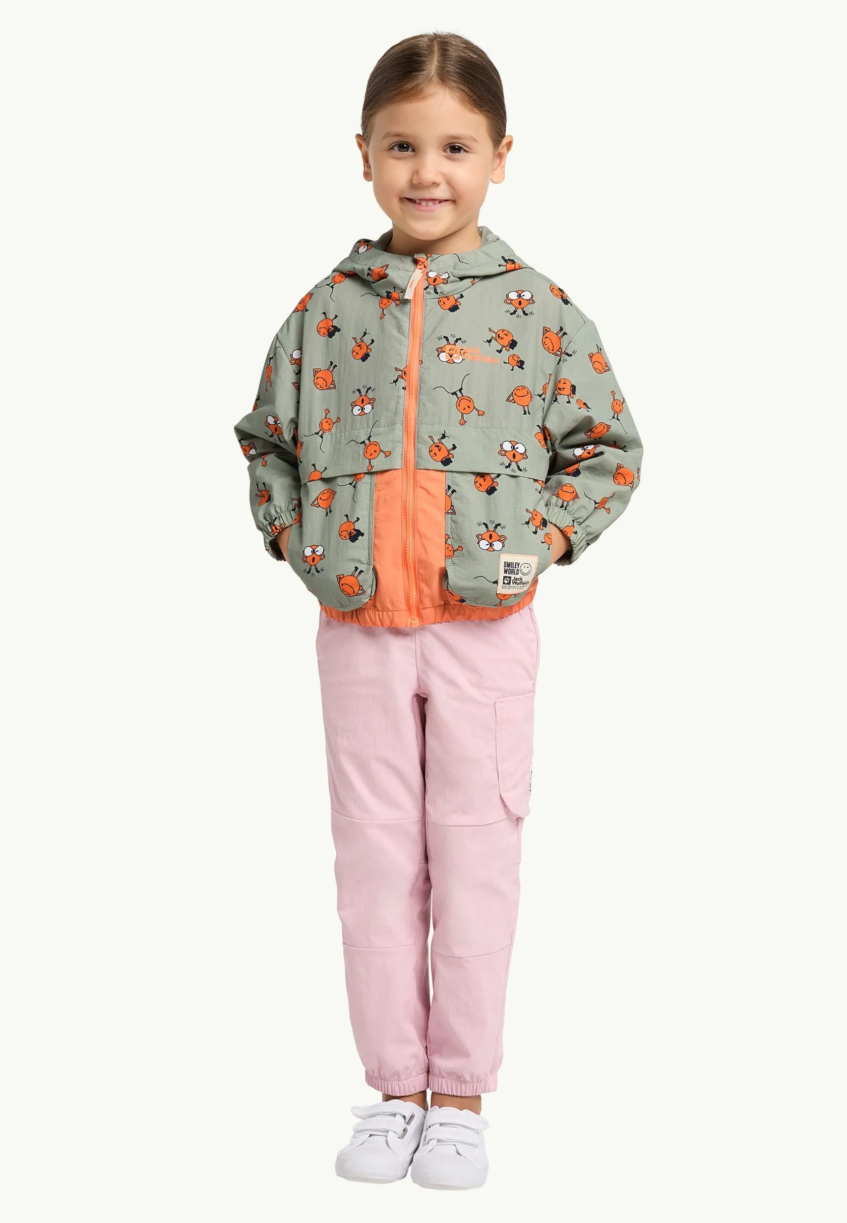 Jack Wolfskin Vestes Intermédiaires|Polaire-Smileyworld Aop Jkt K