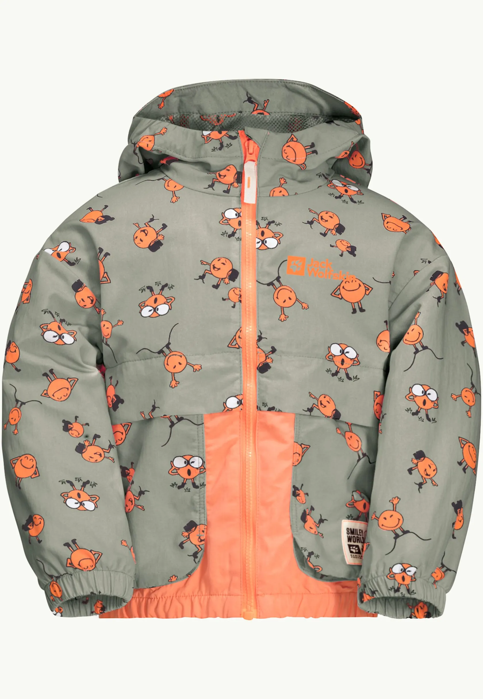 Jack Wolfskin Vestes Intermédiaires|Polaire-Smileyworld Aop Jkt K