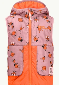 Jack Wolfskin Vestes Intermédiaires|Polaire-Smileyworld Aop Vest K