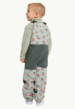 Jack Wolfskin Pantalon De Loisirs-Smileyworld 2l Aop Bib K Icon Mint Leaf