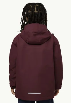 Jack Wolfskin Vestes Intermédiaires|Vestes D'Hiver-Snowcurl 3in1 Jacket K