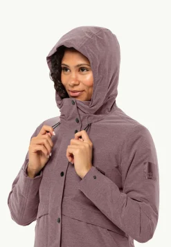 Jack Wolfskin Lifestyle|Vestes Intermédiaires-Snowy Park Jkt W