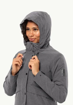 Jack Wolfskin Lifestyle|Vestes Intermédiaires-Snowy Park Jkt W