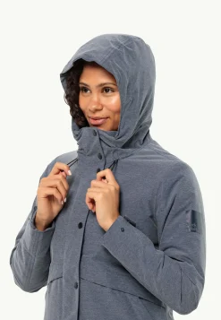 Jack Wolfskin Lifestyle|Vestes Intermédiaires-Snowy Park Jkt W