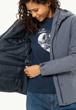 Jack Wolfskin Lifestyle|Vestes Intermédiaires-Snowy Park Jkt W
