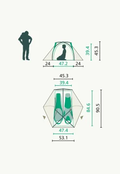 Jack Wolfskin Tentes|Faire Du Vélo-Stratos Lite II