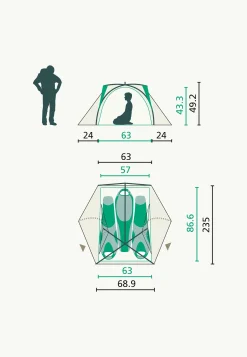 Jack Wolfskin Tentes-Stratos Lite III