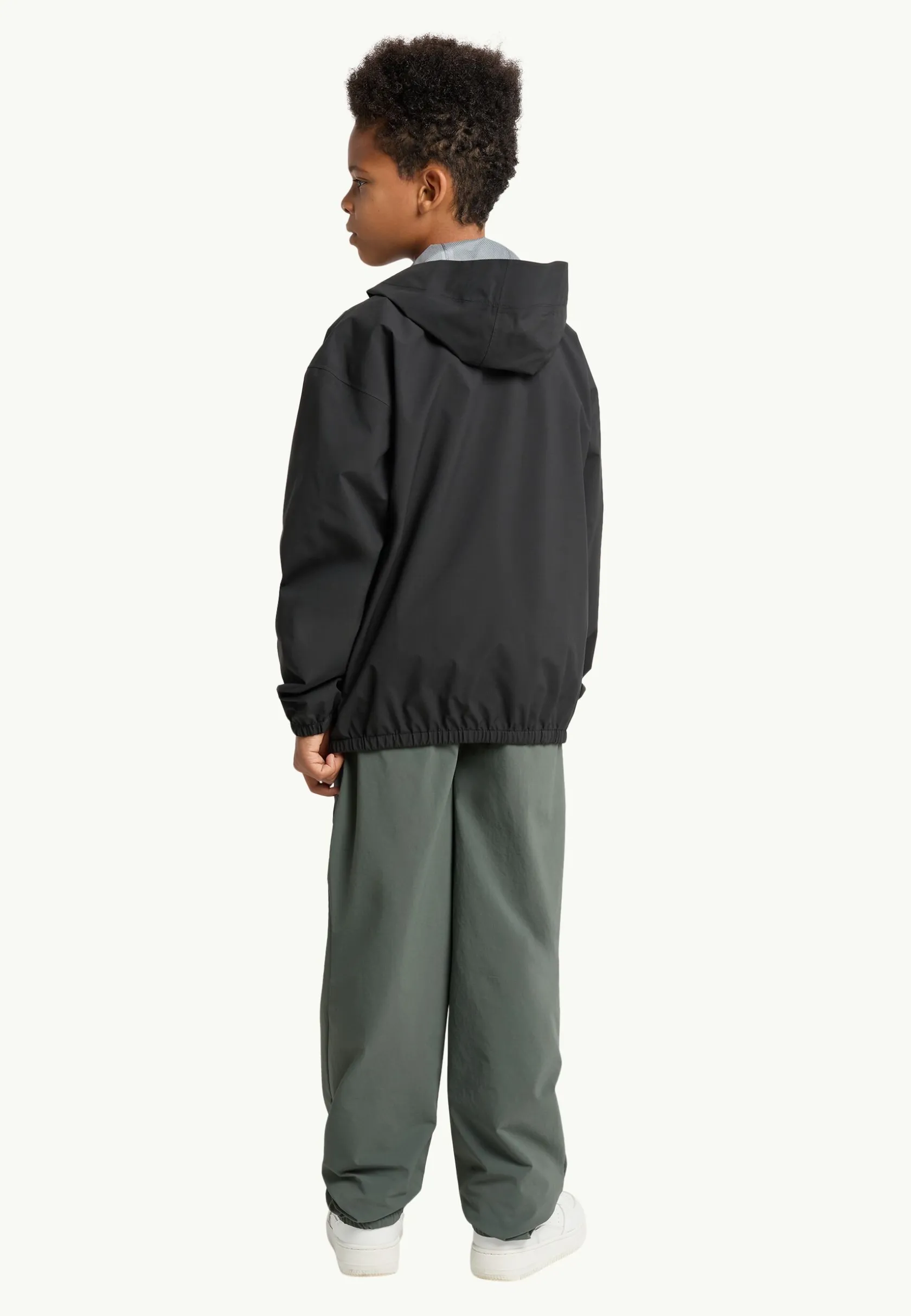 Jack Wolfskin Vestes Intermédiaires|Vestes De Pluie-T Smileyworld 2.5l Jkt Y granite black