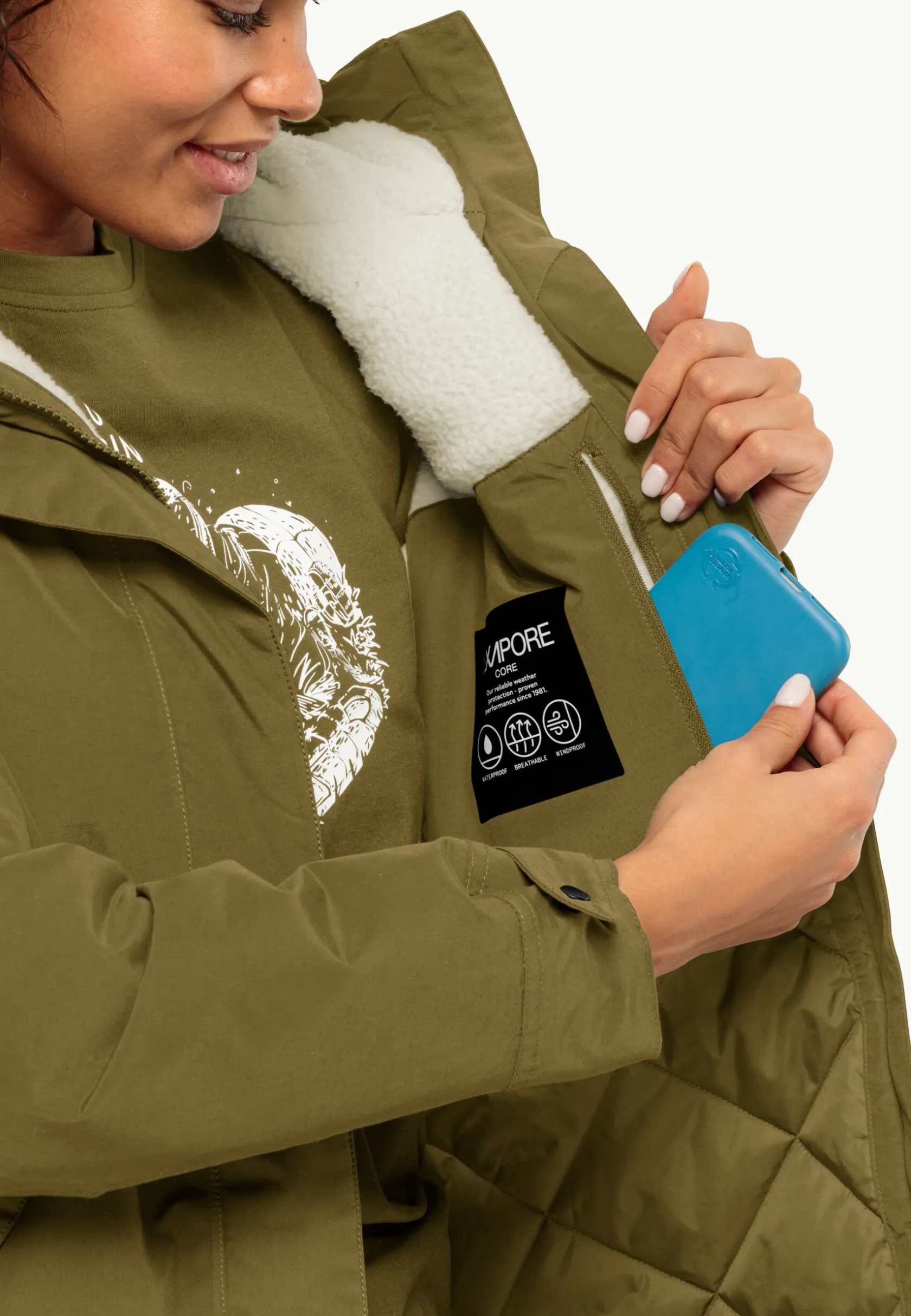 Jack Wolfskin Lifestyle|Vestes Intermédiaires-Talforst Parka W