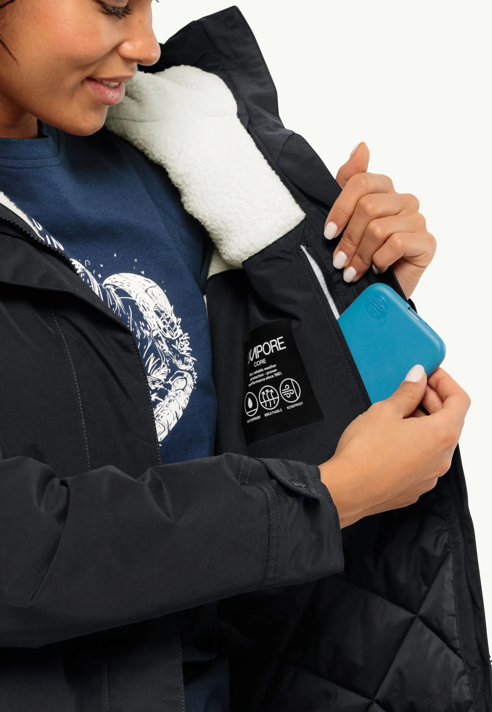 Jack Wolfskin Lifestyle|Vestes Intermédiaires-Talforst Parka W