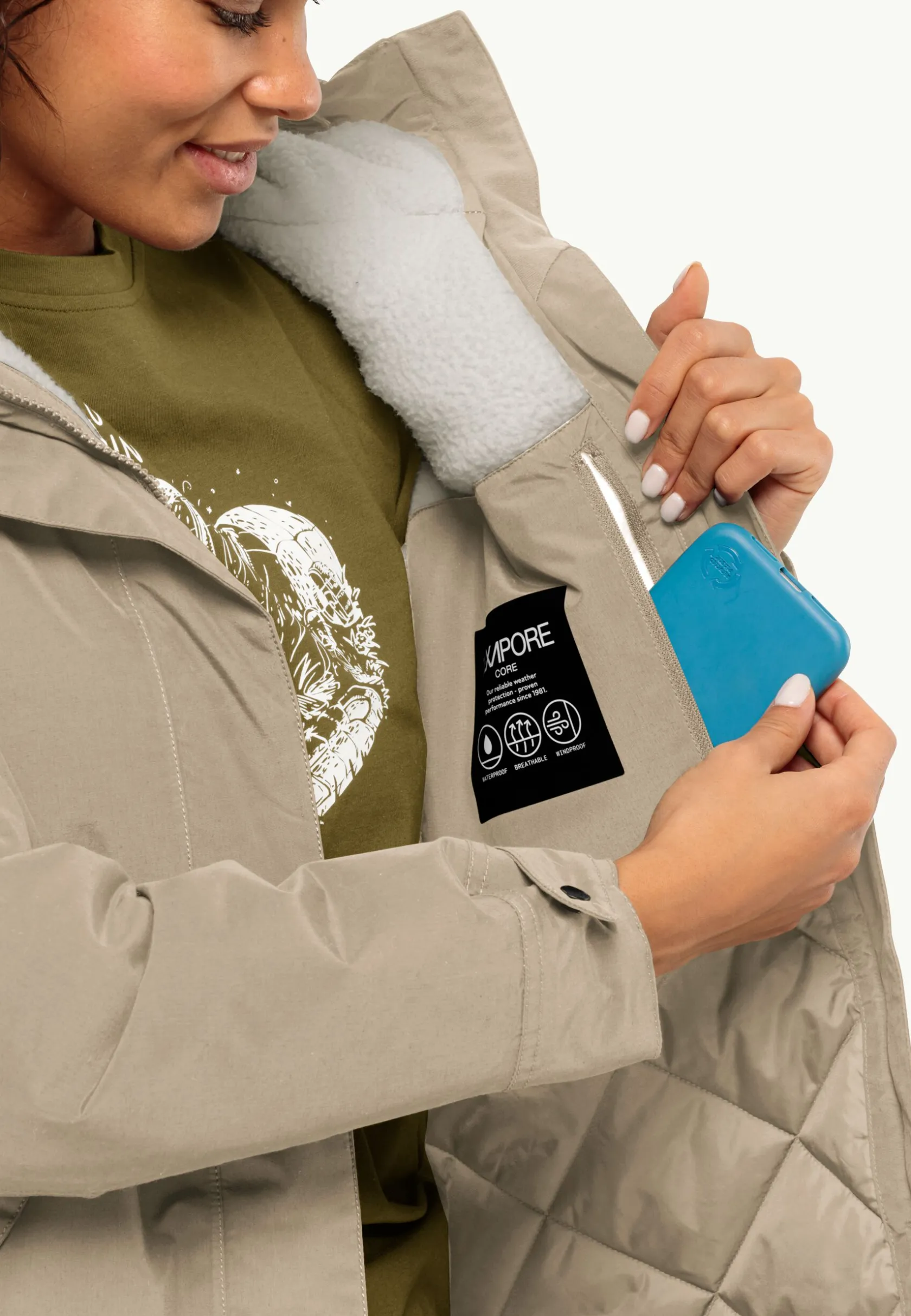 Jack Wolfskin Lifestyle|Vestes Intermédiaires-Talforst Parka W