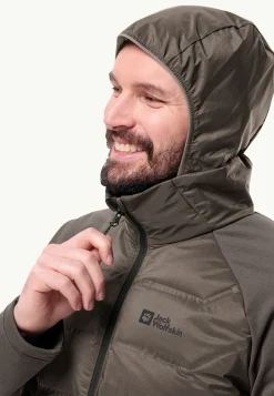 Jack Wolfskin Randonnée|Vestes Intermédiaires-Tasman Down Hybrid M