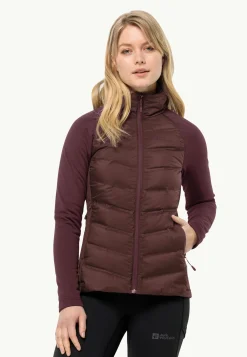 Jack Wolfskin Randonnée|Polaire-Tasman Down Hybrid W
