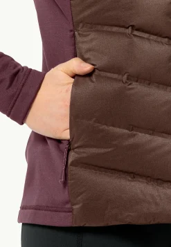 Jack Wolfskin Randonnée|Polaire-Tasman Down Hybrid W