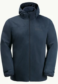 Jack Wolfskin Lifestyle|Randonnée-Taubenberg 3in1 Jkt M