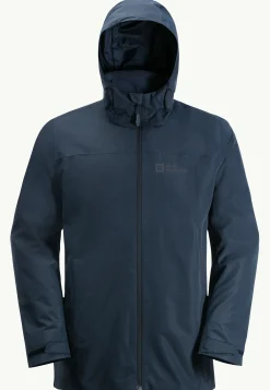 Jack Wolfskin Lifestyle|Randonnée-Taubenberg 3in1 Jkt M