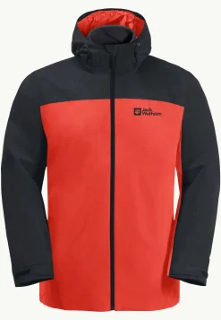Jack Wolfskin Lifestyle|Randonnée-Taubenberg 3in1 Jkt M