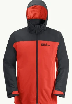 Jack Wolfskin Lifestyle|Randonnée-Taubenberg 3in1 Jkt M