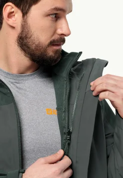 Jack Wolfskin Lifestyle|Randonnée-Taubenberg 3in1 Jkt M