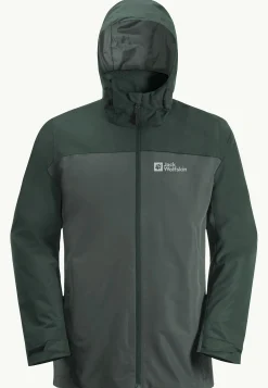 Jack Wolfskin Lifestyle|Randonnée-Taubenberg 3in1 Jkt M