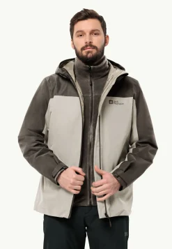 Jack Wolfskin Lifestyle|Randonnée-Taubenberg 3in1 Jkt M
