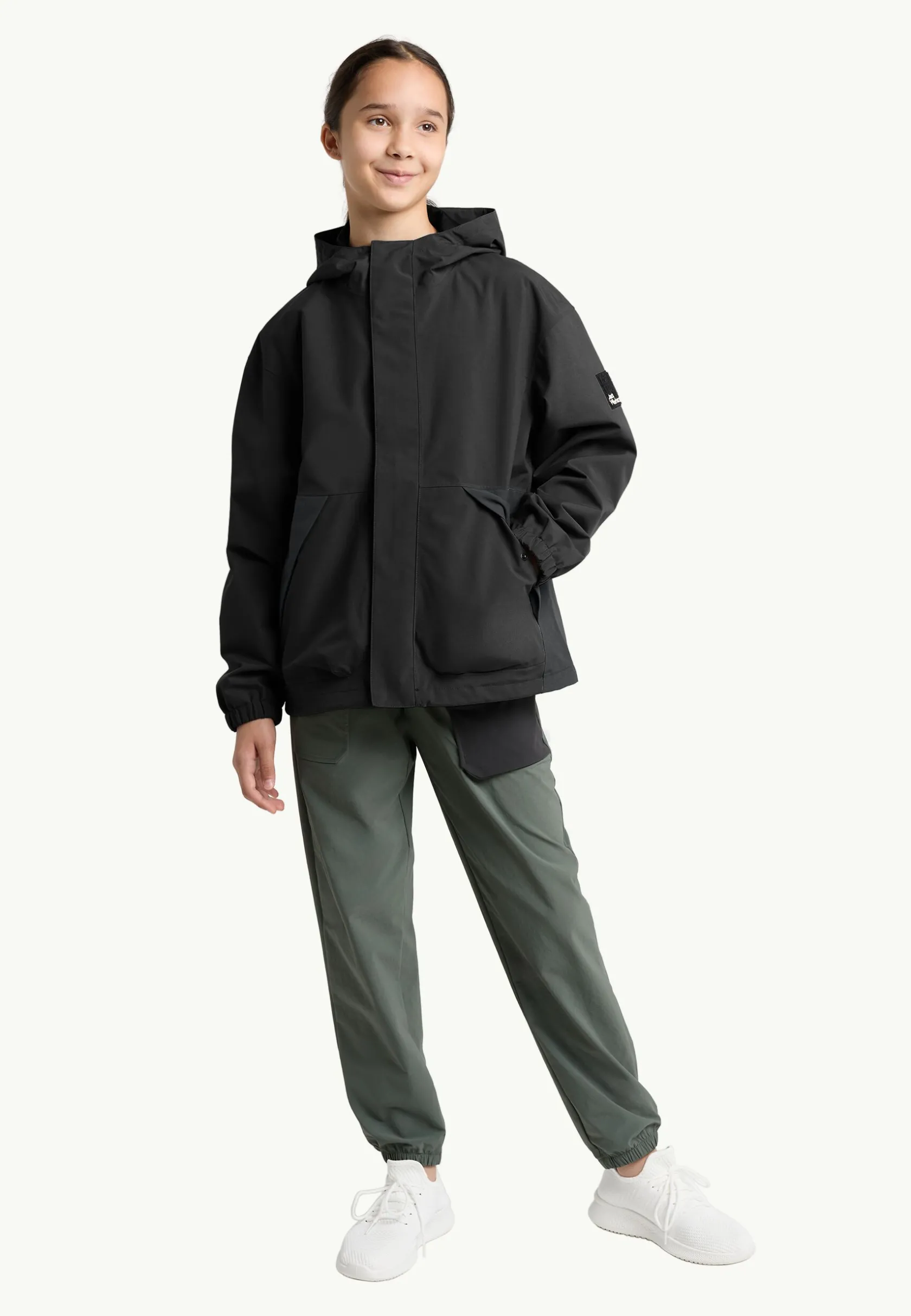 Jack Wolfskin Vestes Intermédiaires|Vestes De Pluie-Teen 2l Jacket Y
