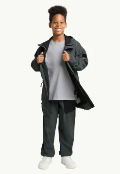 Jack Wolfskin Vestes D'Hiver|Vestes De Pluie-Teen Parka Y slate green