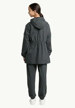 Jack Wolfskin Vestes D'Hiver|Vestes De Pluie-Teen Parka Y slate green