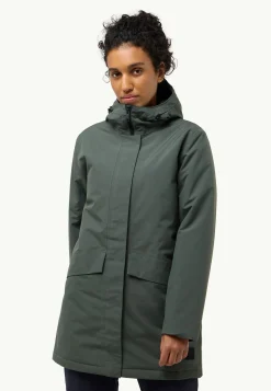 Jack Wolfskin Vestes Intermédiaires|Vestes D'Hiver-Tempelhof Coat W