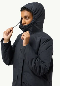 Jack Wolfskin Vestes Intermédiaires|Vestes D'Hiver-Tempelhof Coat W