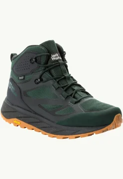 Jack Wolfskin Chaussures Imperméables|Chaussures Aux Fonctions Multiples-Terraventure Texapore Mid M