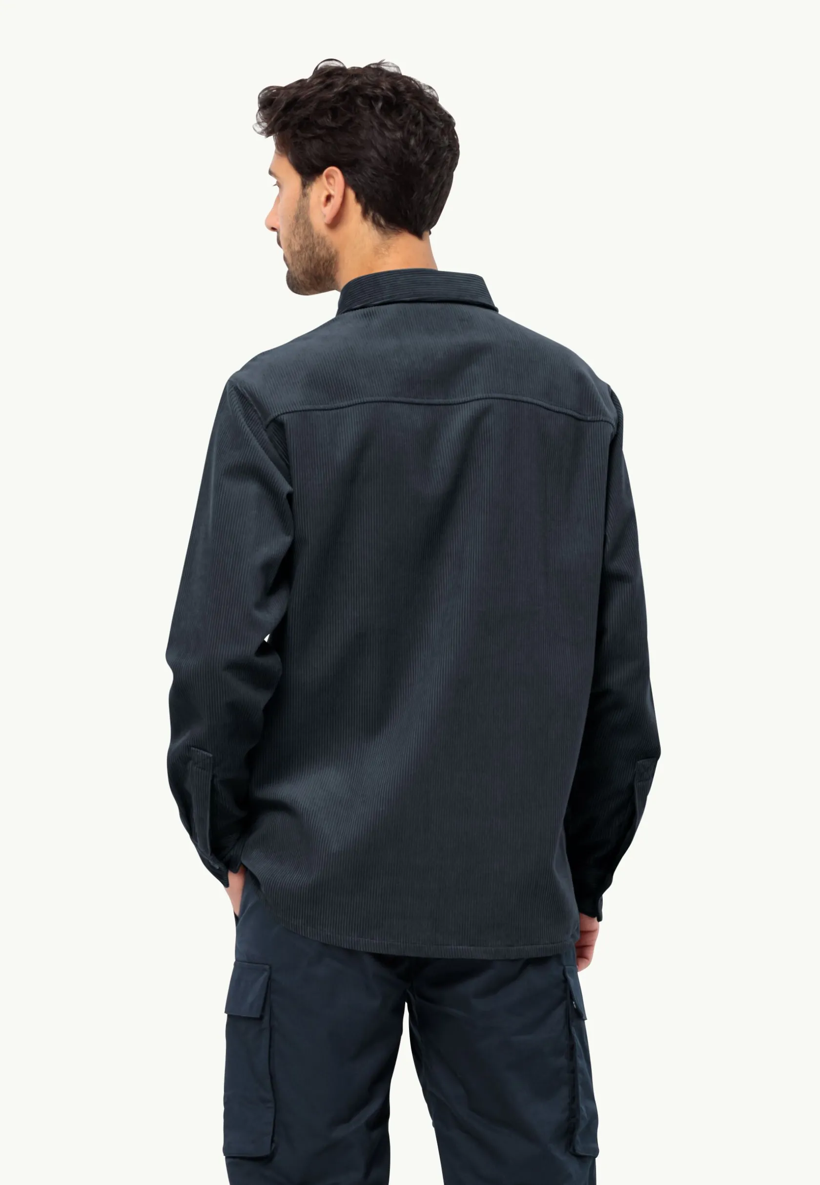 Jack Wolfskin Lifestyle|Hauts Techniques-Trackfinder Shirt M night blue
