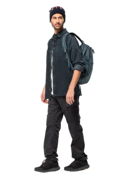 Jack Wolfskin Lifestyle|Hauts Techniques-Trackfinder Shirt M night blue
