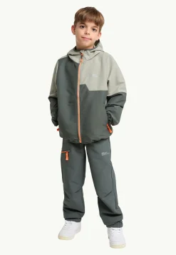 Jack Wolfskin Vestes Intermédiaires|Vestes Coupe-Vent-Turbulence Hooded Jkt K