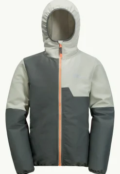 Jack Wolfskin Vestes Intermédiaires|Vestes Coupe-Vent-Turbulence Hooded Jkt K