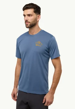 Jack Wolfskin Hauts Techniques|T-Shirts & Hauts Manches Longues-Vonnan Graphic T M