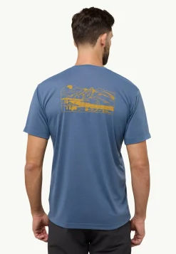 Jack Wolfskin Hauts Techniques|T-Shirts & Hauts Manches Longues-Vonnan Graphic T M
