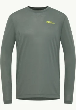 Jack Wolfskin Hauts Techniques|T-Shirts & Hauts Manches Longues-Vonnan Ls T M