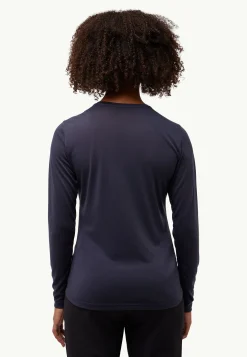 Jack Wolfskin Hauts Techniques|T-Shirts & Hauts Manches Longues-Vonnan Ls T W