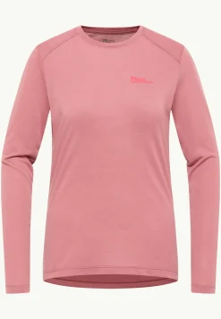 Jack Wolfskin Hauts Techniques|T-Shirts & Hauts Manches Longues-Vonnan Ls T W