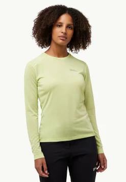 Jack Wolfskin Hauts Techniques|T-Shirts & Hauts Manches Longues-Vonnan Ls T W