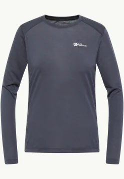 Jack Wolfskin Hauts Techniques|T-Shirts & Hauts Manches Longues-Vonnan Ls T W