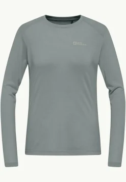 Jack Wolfskin Hauts Techniques|T-Shirts & Hauts Manches Longues-Vonnan Ls T W