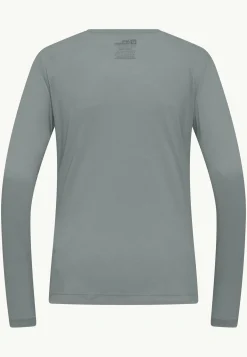 Jack Wolfskin Hauts Techniques|T-Shirts & Hauts Manches Longues-Vonnan Ls T W