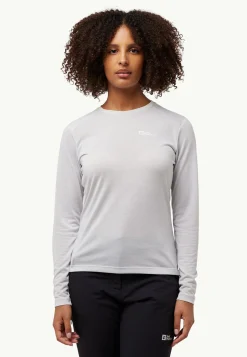 Jack Wolfskin Hauts Techniques|T-Shirts & Hauts Manches Longues-Vonnan Ls T W