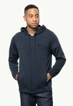 Jack Wolfskin Lifestyle|Vestes Intermédiaires-Waldsee Hooded Jkt M