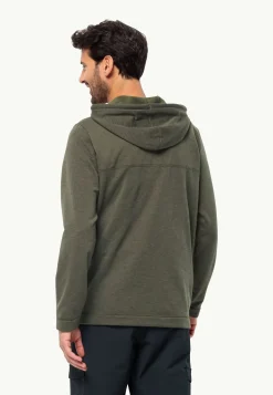 Jack Wolfskin Lifestyle|Vestes Intermédiaires-Waldsee Hooded Jkt M