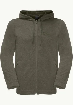 Jack Wolfskin Lifestyle|Vestes Intermédiaires-Waldsee Hooded Jkt M