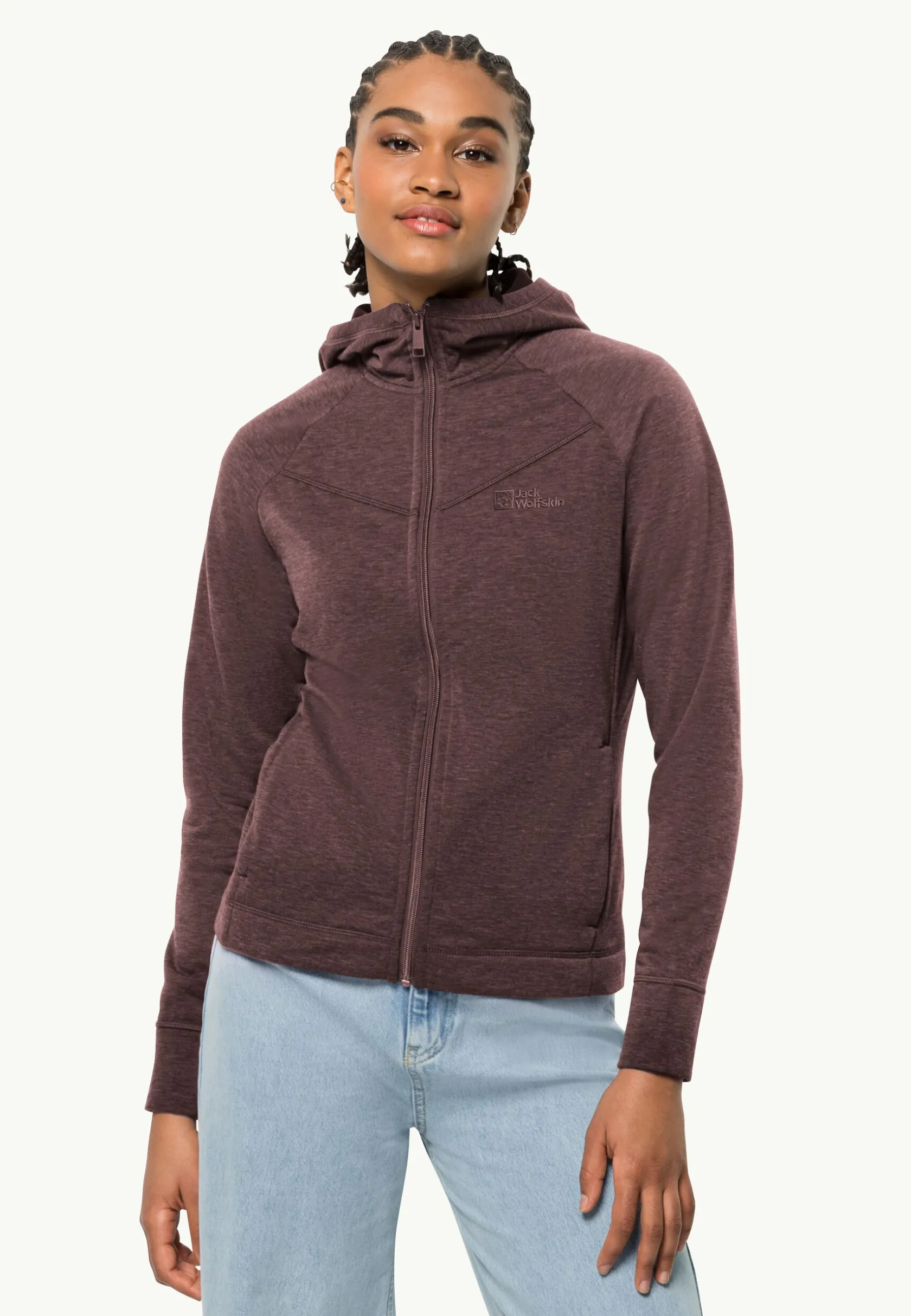 Jack Wolfskin Lifestyle|Polaire-Waldsee Hooded Jkt W
