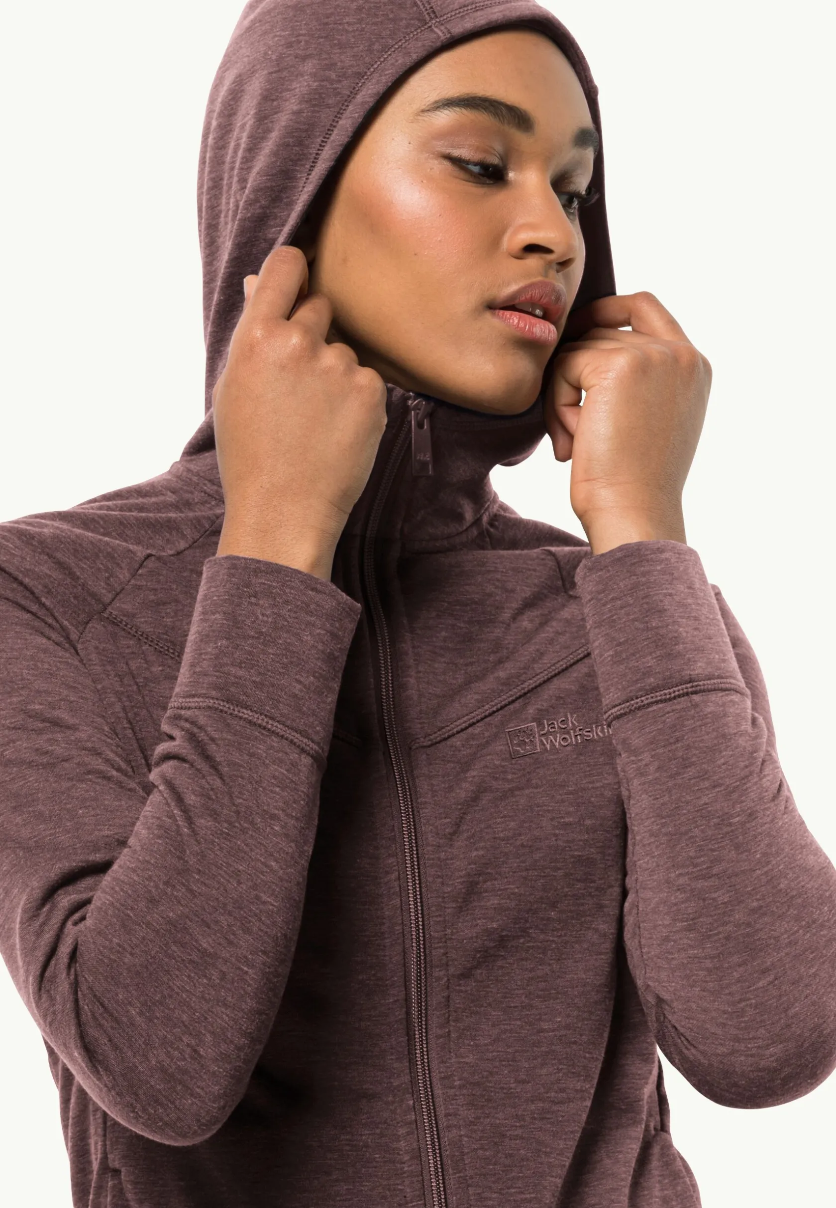 Jack Wolfskin Lifestyle|Polaire-Waldsee Hooded Jkt W